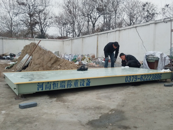 新密來(lái)集鎮(zhèn)人民政府2臺(tái)10噸地磅