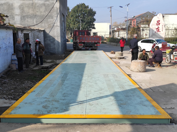 安陽(yáng)林州市呂莊鎮(zhèn)150噸公用電子地磅