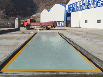 中交路建：欒盧高速14m-150噸地磅