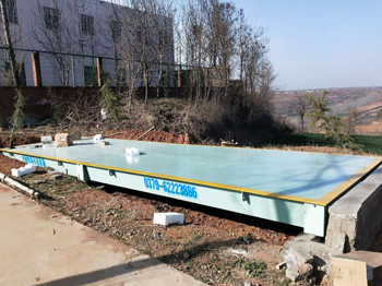 洛陽市宜陽會(huì)卦養(yǎng)豬場(chǎng)60噸地磅