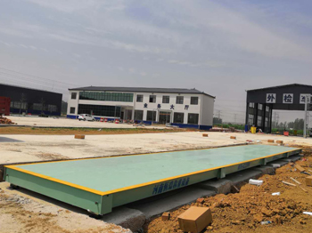 平頂山寶豐瑞森檢測(cè)站100噸地磅