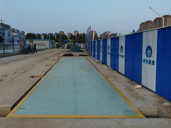 中大建設(shè)開(kāi)封奧園珺樾府100噸地磅