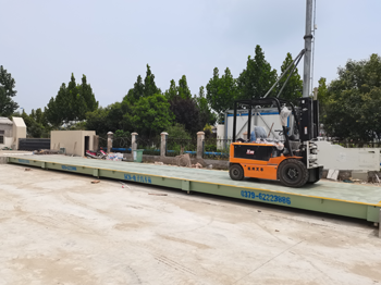 河南蘭考豐利再生資源公司100噸地磅