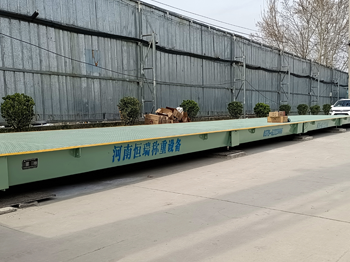 河南東方建設(shè)二里崗家園100噸地磅