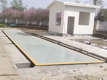 正陽(yáng)縣渤海花生倉(cāng)儲(chǔ)物流100噸地磅