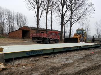 江西鑫昌源煤炭駐馬店遂平項目100噸地磅