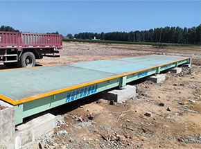 濮陽市南樂縣濮聊豫魯界高速一標(biāo)項目拌和站200噸地磅