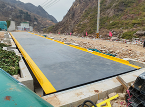 中國(guó)安能一局南寧分公司嵩縣抽蓄項(xiàng)目120噸地磅