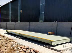 西華縣南坡村糧食收購(gòu)60噸地磅