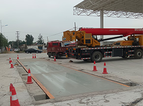 濮陽(yáng)市南樂(lè)縣亨潤(rùn)石化加油站120噸地磅